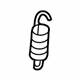 Mercedes-Benz 166-977-00-01 Spring Mercedes-Benz 166-977-00-01 Spring
