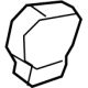 Mercedes-Benz 463-921-10-00-9051 CAP, COVER, SEAT FRAME Mercedes-Benz 463-921-10-00-9051 CAP, COVER, SEAT FRAME