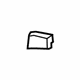 Mercedes-Benz 207-924-02-59-7E94 Escutcheon Mercedes-Benz 207-924-02-59-7E94 Escutcheon