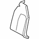 Mercedes-Benz 207-920-04-16 Seat Back Pad Mercedes-Benz 207-920-04-16 Seat Back Pad