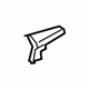 Mercedes-Benz 207-924-01-37-7E94 Seat Belt Guide Mercedes-Benz 207-924-01-37-7E94 Seat Belt Guide