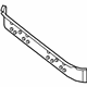 Mercedes-Benz 222-610-12-00 Spare Tire Panel Front Extension Mercedes-Benz 222-610-12-00 Spare Tire Panel Front Extension