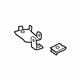 Mercedes-Benz 217-690-37-00 Under Cover Bracket Mercedes-Benz 217-690-37-00 Under Cover Bracket
