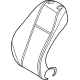 Mercedes-Benz 206-910-09-02-1D01 Seat Back Cover Mercedes-Benz 206-910-09-02-1D01 Seat Back Cover