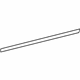 Mercedes-Benz 463-698-29-00-7C45 Trim Molding Mercedes-Benz 463-698-29-00-7C45 Trim Molding