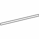 Mercedes-Benz 463-698-10-62 Body Side Molding Mercedes-Benz 463-698-10-62 Body Side Molding