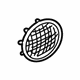 Mercedes-Benz 163-727-01-88-8G63 Speaker Grille Mercedes-Benz 163-727-01-88-8G63 Speaker Grille