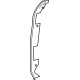 Mercedes-Benz 223-730-33-00 Front Weatherstrip Mercedes-Benz 223-730-33-00 Front Weatherstrip