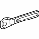Mercedes-Benz 414-581-00-49 Jack Assembly Handle Mercedes-Benz 414-581-00-49 Jack Assembly Handle