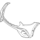 Mercedes-Benz 254-885-15-01-9999 Bumper Cover Mercedes-Benz 254-885-15-01-9999 Bumper Cover