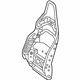 Mercedes-Benz 253-910-10-07-9116 Seat Back Frame Mercedes-Benz 253-910-10-07-9116 Seat Back Frame