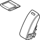 Mercedes-Benz 223-970-22-14-8T99 FOLDABLE ARMREST