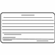 Mercedes-Benz 157-221-09-01 Emission Label