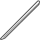 Mercedes-Benz 203-698-29-98 Drip Molding Seal Mercedes-Benz 203-698-29-98 Drip Molding Seal