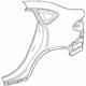 Mercedes-Benz 253-630-89-01 Quarter Panel Mercedes-Benz 253-630-89-01 Quarter Panel