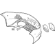 Mercedes-Benz 232-880-34-01-9999 Exchange Trim, Bumper Mercedes-Benz 232-880-34-01-9999 Exchange Trim, Bumper