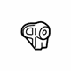 Mercedes-Benz 222-860-07-22 Buckle End Piece Mercedes-Benz 222-860-07-22 Buckle End Piece