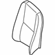 Mercedes-Benz 000-914-05-00-9J55 BACKREST COVER