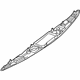 Mercedes-Benz 117-750-00-93-64 Trim Molding Mercedes-Benz 117-750-00-93-64 Trim Molding