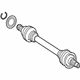 Mercedes-Benz 222-350-39-00 Axle Assembly Mercedes-Benz 222-350-39-00 Axle Assembly