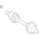 Mercedes-Benz 297-330-84-01 DRIVE SHAFT