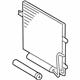 Mercedes-Benz 211-500-19-54 Condenser Assembly Mercedes-Benz 211-500-19-54 Condenser Assembly