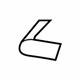 Mercedes-Benz 219-730-25-48 Corner Cover Mercedes-Benz 219-730-25-48 Corner Cover