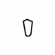Mercedes-Benz 204-689-16-39 Cover Molding Mercedes-Benz 204-689-16-39 Cover Molding