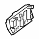 Mercedes-Benz 166-689-02-14 Display Unit Bracket Mercedes-Benz 166-689-02-14 Display Unit Bracket