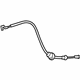 Mercedes-Benz 166-760-01-04 Lock Cable