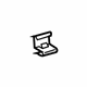 Mercedes-Benz 211-988-09-78 Trunk Trim Panel Clip Mercedes-Benz 211-988-09-78 Trunk Trim Panel Clip