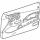 Mercedes-Benz 217-720-59-00-1B55 Door Trim Panel Mercedes-Benz 217-720-59-00-1B55 Door Trim Panel