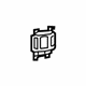 Mercedes-Benz 166-884-02-15 Blind Spot Radar Bracket Mercedes-Benz 166-884-02-15 Blind Spot Radar Bracket