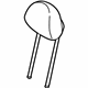 Mercedes-Benz 211-970-20-78-5D40 HEADREST Mercedes-Benz 211-970-20-78-5D40 HEADREST