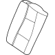 Mercedes-Benz 167-920-06-03-9D88 Seat Back Cover Mercedes-Benz 167-920-06-03-9D88 Seat Back Cover