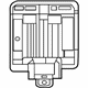 Mercedes-Benz 204-545-10-47 Control Module Bracket Mercedes-Benz 204-545-10-47 Control Module Bracket