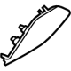Mercedes-Benz 295-727-19-00-2C41 Speaker Grille Mercedes-Benz 295-727-19-00-2C41 Speaker Grille