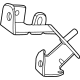 Mercedes-Benz 232-545-52-01 Fuse Box Bracket Mercedes-Benz 232-545-52-01 Fuse Box Bracket