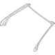 Mercedes-Benz 236-630-58-00 SEAL, A-PILLAR Mercedes-Benz 236-630-58-00 SEAL, A-PILLAR