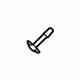 Mercedes-Benz 000000-000531 Outer Bracket Screw Mercedes-Benz 000000-000531 Outer Bracket Screw