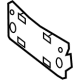 Mercedes-Benz 253-885-01-81 License Bracket Mercedes-Benz 253-885-01-81 License Bracket
