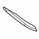 Mercedes-Benz 242-885-01-74 Trim Molding Mercedes-Benz 242-885-01-74 Trim Molding