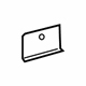 Mercedes-Benz 208-725-01-40 Glass Holder Retainer Mercedes-Benz 208-725-01-40 Glass Holder Retainer
