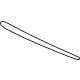 Mercedes-Benz 213-888-87-00-64 TRIM STRIP Mercedes-Benz 213-888-87-00-64 TRIM STRIP