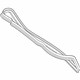 Mercedes-Benz 238-750-48-00 Weatherstrip Mercedes-Benz 238-750-48-00 Weatherstrip