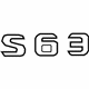 Mercedes-Benz 222-817-00-15 Nameplate Mercedes-Benz 222-817-00-15 Nameplate