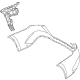 Mercedes-Benz 167-880-52-08 Side Bracket Mercedes-Benz 167-880-52-08 Side Bracket