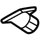 Mercedes-Benz 192-921-00-00 CAP, COVER, SEAT FRAME Mercedes-Benz 192-921-00-00 CAP, COVER, SEAT FRAME