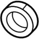 Mercedes-Benz 205-501-00-81-64 Auxiliary Pump Insulator Mercedes-Benz 205-501-00-81-64 Auxiliary Pump Insulator