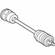 Mercedes-Benz 203-350-66-56 Axle Assembly Mercedes-Benz 203-350-66-56 Axle Assembly